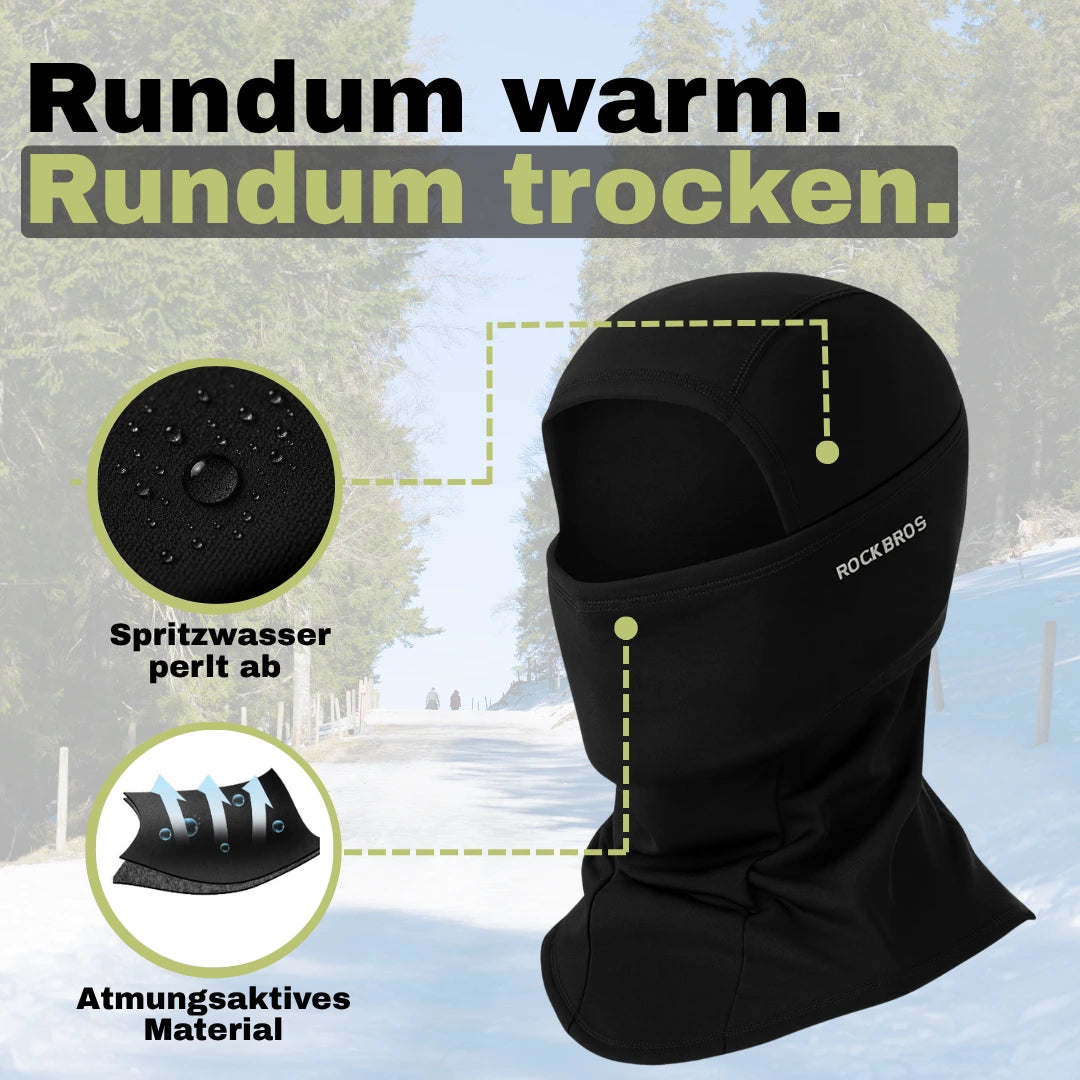 Fahrrad Sturmhaube Winter